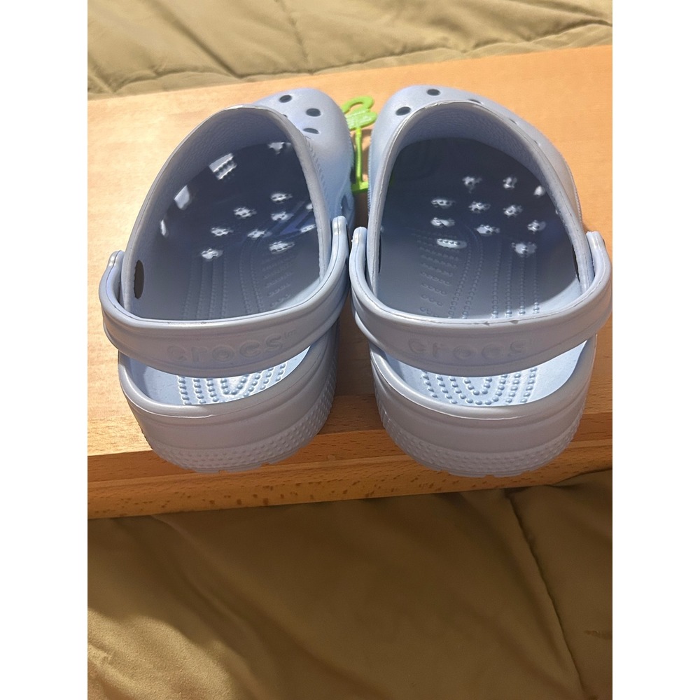 Crocs Classic Clog Light Blue Women 8 Men 6 Pastel Slip On Comfort Shoes NEW - Picture 3 of 5